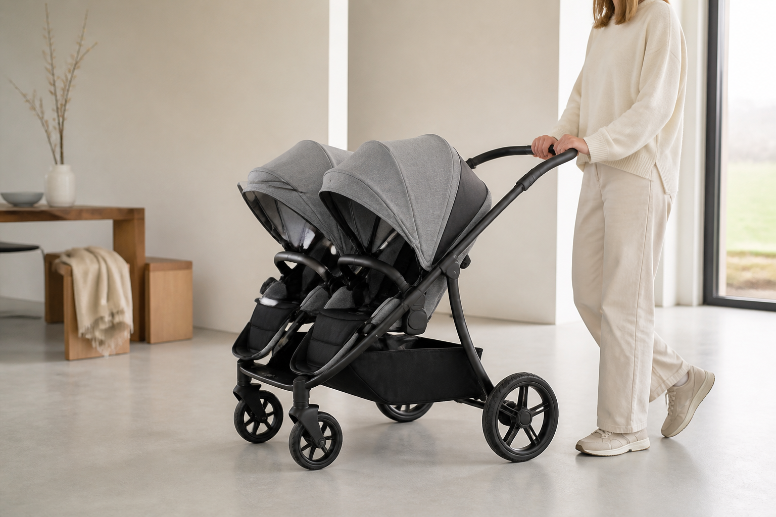 4 kinderwagens voor twee baby's onder €500 die je serieus wilt overwegen