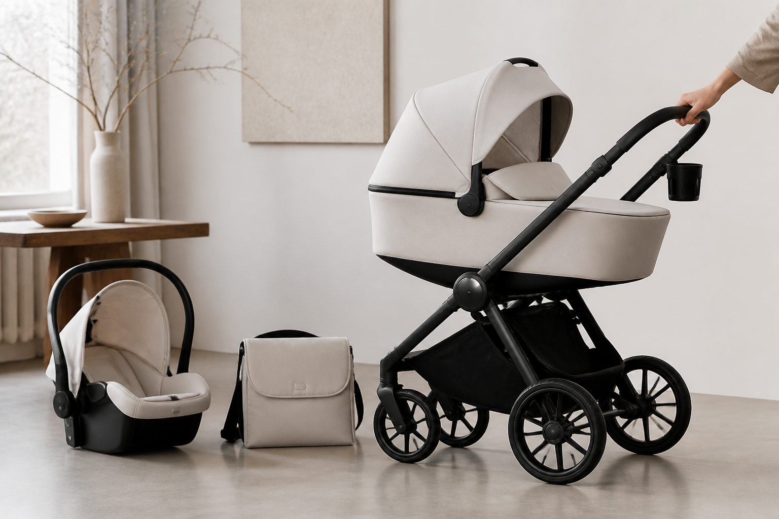 5 beste 3-in-1 kinderwagens voor een appartement zonder lift