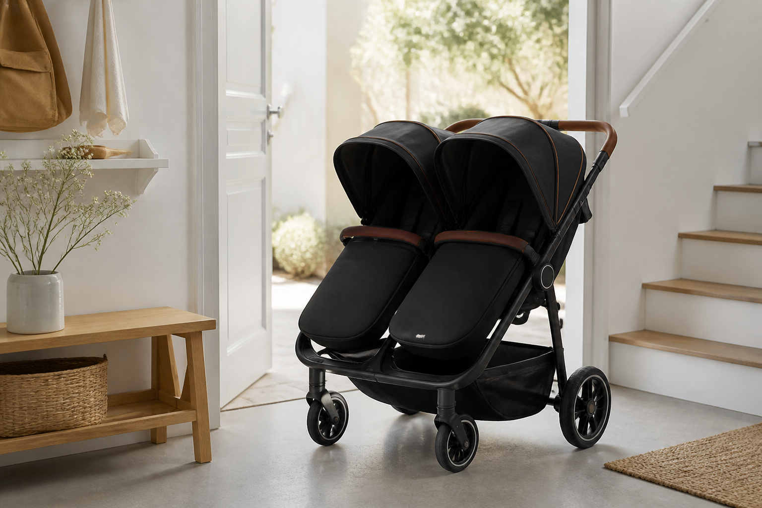 Welke kinderwagen voor twee kinderen koop je voor schoolritten?